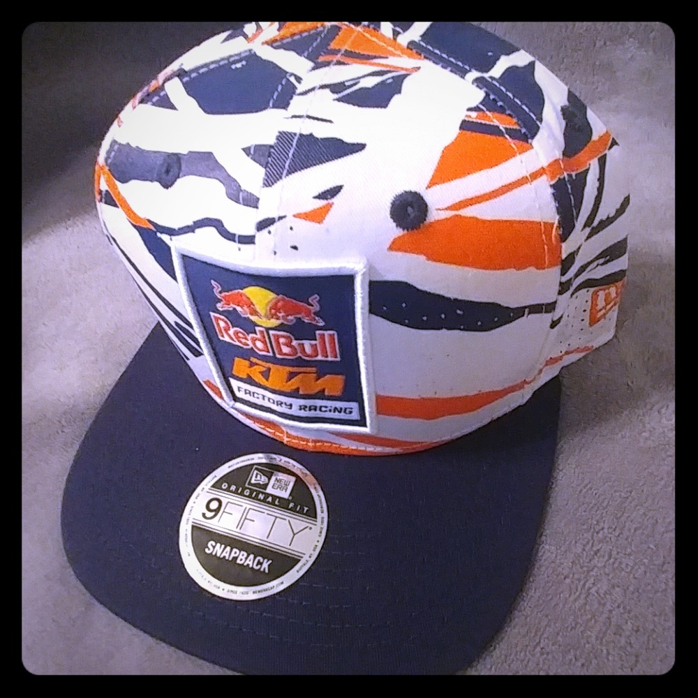 Authentic Red Bull Snap Back Hat